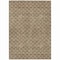 Homeroots 3' X 5' Brown And Beige Geometric Washable Indoor Outdoor Area Rug 596171 - alternate 7
