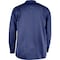 Ironwear 7 oz CAT 2 Flame Resistant Button Down Long Sleeve Cotton Shirt, Navy, Small 6610FR-N-SM - alternate 2