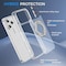 Alpha Digital iPhone 17 PRO Case w/ Magnetic Ring Stand- Full Protection, Soft Flex -360 shockproof IP17PR-CLEAR - alternate 6