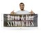 Signmission Bacon & Egg Sandwiches, 18 Inch x 48 Inch, Vinyl Banner B-30475 - alternate 3