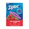 Ziploc Seal Top Bags, Quart, 7.44in x 7in, Clear, 100PK 316962 - alternate 3