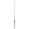 Zenna Home Straight 44'' to 72'' Adjustable Tension Finial Shower Rod in White 72M5ALWWHL - alternate 1