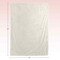 Lavish Home Sherpa Fleece Throw Blanket for Couch, Beige, 50 inx 60 in 67-THROW-BGE - alternate 5