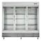 Koolmore 81" 3 Glass Door Commercial Reach-In Refrigerator Cooler with LED lighting RIR-3D-GD - alternate 5