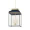 Hudson Valley Lighting Houghton 19 in. Lantern in Aged Brass/Distressed Bronze by Mark D. Sikes MDS2401-AGB/DBL - alternate 1