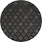 Homeroots 10' Charcoal And Black Round Trellis Indoor Outdoor Area Rug 545218 - alternate 8