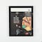 M&T Displays 22x28 Inch Enclosed Lockable Sealed Poster Showboard Black Aluminum Noticeboard USBBS00022X2000 - alternate 1