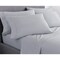 Homeroots Six Piece Silver Microfiber Queen Sheet Set 523855 - alternate 4