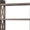 Homeroots 69" Brown Wood Six Tier Bookcase with Two Doors 630381 - alternate 3