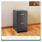 Space Solutions 14.25 in W 2 Drawer Mobile Vertical File Cabinet, Metallic Charcoal 22616 - alternate 11