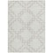 Homeroots 10' X 14' Ivory And Beige Geometric Washable Indoor Outdoor Area Rug 593779 - alternate 7