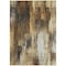 Homeroots 5' X 8' Chocolate Abstract Washable Non Skid Indoor Outdoor Area Rug 563596 - alternate 4