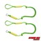 Extreme Max Extreme Max 3006.2574 BoatTector PWC Bungee Dock Line Value 2-Pack - 4', Green/Yellow 3006.2574 - alternate 1