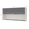 Connexion Credenza Hutch, Slate/Sandstone, 13.4" D X 35-1/2" H, 70.6" W X Slate/Sandstone 93510-1159 - alternate 3