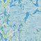 Homeroots 9' X 12' Sky Blue Green And Ivory Striped Washable Indoor Outdoor Area Rug 600928 - alternate 5