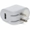 Add-On AddOn Wall Plug to USB 2.0 (A) 5V 2.4A for US White USAC2USB5V24AW - alternate 1