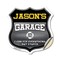Signmission Jason's Garage I Can Fix Everything But Stupid, 18 Inch X 18 Inch, Vinyl Decal SHI-D-18-490-JASON - alternate 1