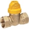 Mueller Industries Homewerks 3/4 in. Brass FIP Ball Valve Safety Lock For Gas VGV1SOB4 - alternate 2