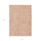 Homeroots 10' X 14' Orange And Ivory Abstract Washable Indoor Outdoor Area Rug 594952 - alternate 7