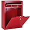 Mail Boss Olympus Locking Wall-Mount Drop Box, Red, 16-Gauge Steel 805934 - alternate 3