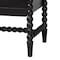 Baxton Studio Brantley Spindle Dresser with Six Drawers, Black 272-14806-ZORO - alternate 7