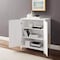 Crosley Roarke Stackable Kitchen Pantry Storage Cabinet CF3130-WH - alternate 6