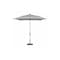 Treasure Garden 7.5 ft Square Patio Umbella, aluminum, fiberglass ribs, outdoor, Gateway Coast Stripe UM847SQ-SS 14087 Gateway Coast Stripe - alternate 1