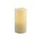 Homeroots 6" Ivory Flameless Indoor Outdoor Pillar Candle 485151 - alternate 1