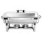 Megachef 9.5 Quart Foldable Stainless Steel Professional Chafing Dish/Buffet Server Serving Trays MG-430401-1 - alternate 7