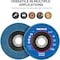 Neiko Zirconia Flap Disc, 120 Grit, Flat Type No.27, 10PK 11146A - alternate 4