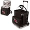 Picnic Time Family Of Brands NFL Arizona Cardinals - Cellar 6-Bottle Wine Carrier & Cooler Tote with Trolley 660-85-179-014-2 - alternate 3