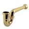 Kingston Brass 1-1/4, or 1-1/2 x 1-1/2 in. P-Trap with Bell Flange, 13-1/16 in. Length, 18 Gauge, Polished Brass CC2242 - alternate 1