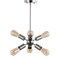 Jonathan Y Jobs 17.5" Sputnik Metal LED Chandelier, Nickel JYL9524A - alternate 7