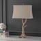 Jonathan Y Antler 29.5" Rustic Resin/Crystal LED Table Lamp, Beige/Clear JYL6306B - alternate 7