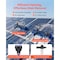 Vevor Solar Panel Cleaning Kit Water Fed Pole Kit 33 ft with Brush and Squeegee HW6-10m(55CM)-US - alternate 4