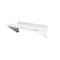 Zoro Select Stainless Steel Wall Shelf, 16"D x 36"W x 11-1/2"H, Silver 2HGC1 - alternate 1