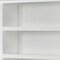Homeroots 77" Antiqued White Solid Wood Five Tier Bookcase 523195 - alternate 5