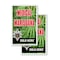Signmission Medical Marijuana For Sale, A-Frame & 2 Decals Installed, Heavy-Duty Plastic Frame SBHD-D-2436-Medical Marijuana For Sale - alternate 4