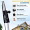 Bison Life 2-in-1 Window Cleaning Squeegee Kit with 4-12 Ft Telescopic Pole, 2 Washer Sleeves Included BLZ-EXHSQ-SET-12-1 - alternate 8