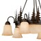 Vaxcel Yosemite 9 Light Bronze Rustic Tree Chandelier CH55506BBZ - alternate 4