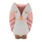 Homeroots Set of Three Pink And Beige Terracotta Owl Figurines, 3PK 634146 - alternate 6