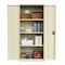 Hirsh Storage Cabinet, 66 in H, 30 in W, 15 in D, Putty, 4 Shelves 26146 - alternate 6