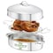 Nutrichef 20 in Oval Roasting Pan with Rack and Lid NCOAVL99 - alternate 1