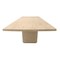 Homeroots 72" Natural and Brown Solid Wood Pedestal Base Dining Table 563908 - alternate 8