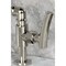 Kingston Brass Bridge Bathroom Faucet with Brass Pop-Up, Polished Nickel KS2176TKL - alternate 2