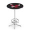 Holland Bar Stool Co 42" Chrome Eastern Washington Pub Table, 36" dia. Top L216C4236EastWA - alternate 1