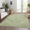 Homeroots 5' X 8' Sage And Ivory Oriental Washable Indoor Outdoor Area Rug 603816 - alternate 5