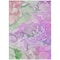 Homeroots 10' X 14' Purple Abstract Washable Non Skid Indoor Outdoor Area Rug 559194 - alternate 5