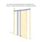 Vdomdoors French Interior Door, 42" x 84", Gray MELA7444PD-WS-18 - alternate 1