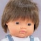 Miniland My Friends & Me Baby Doll, Brunette Boy, 15'' 33209 - alternate 3